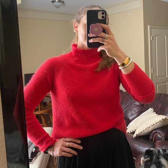Halogen Mock Neck Sweater - Picture 2 of 5